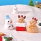 thumbnail image 4 of ESTATUILLA en miniatura de muñeco de nieve, alce, Papá Noel, Micro paisaje, adornos para decoraciones navideñas, Accesorios de escritorio, decoración de habitación, 4 of 4