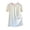 White, variant on Toddler Dresses Summer Cartoon Sleep Dress Round Neck Lace Trim Dress for Girls Pink 18-24 Months