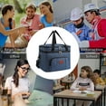 thumbnail image 5 of Thermal Lunchbox Leakproof Cooler Bag, Dual Compartment Lunch tote for Work Camping Trave, 5 of 5