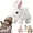 White, variant on Guvpev Easter Bunby Plush Toys, Soft Lifelike Interactive Rabbit Toys, Can Moves, Hops, Twitches & Wiggles Ears Bunny Stuffed Animals, Easter Basket Stuffers Gifts for Kids & Bunny Lovers