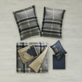 thumbnail image 5 of Home Essence Printed Navy Plaid 7 Piece Bed in a Bag Comforter Set, Twin XL, 5 of 15