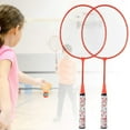 thumbnail image 2 of Badminton Rackets for Children,Shuttlecocks Racquet Sports Set with 2 Balls Players Indoor Outdoor Sport Green, 2 of 8