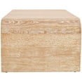 thumbnail image 4 of Maklaine Contemporary Natural White Finish Oak Wood Coffee Table, 4 of 40