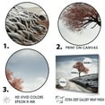 thumbnail image 3 of Designart "Wintry Landscape Marvels" Sky Floater Framed Canvas Prints, 3 of 5