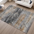 thumbnail image 6 of Addison Rugs Mayfield Premium Machine Washable Transitional Abstract Gray Rectangle Rug, 9' x 12', 6 of 6