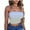 Dark Yellow, variant on Summer Tube Tops for Women Ptinted Striped Bulit in Bra Strapless Bandeau Tops Vacation Going Out Yoga Exercise Chest Wrap Tank Blouse