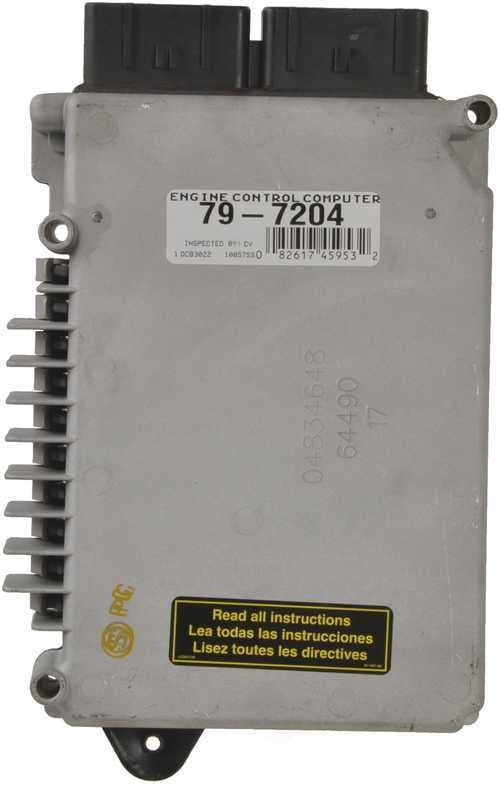 A1 Cardone Engine Control Module P/N:79-7176 Fits select: 1996 DODGE GRAND CARAVAN, 1996 PLYMOUTH GRAND VOYAGER