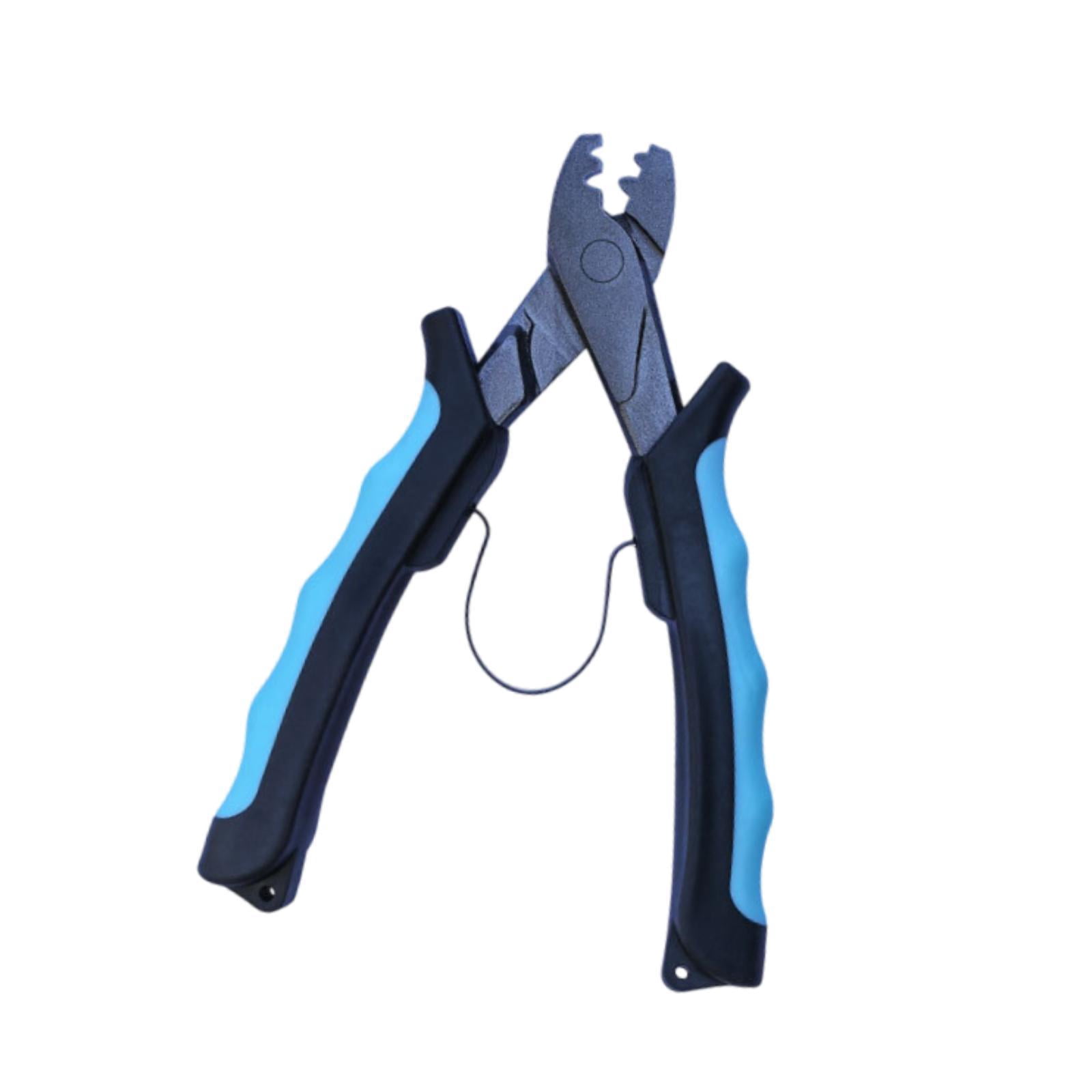 figatia Fishing Crimping Plier Fishing Plier Easy to Use Equipment Precision Spring Design Gear Tackle Wire Crimping Tool