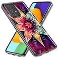 thumbnail image 2 of MUNDAZE Samsung Galaxy A14 5G Shockproof Clear Hybrid Protective Phone Case Mandala Geometry Abstract Star Pattern Cover, 2 of 6