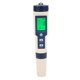 thumbnail image 2 of Detector de calidad del agua 5 en 1 con retroiluminación, pluma de prueba PH/EC/TDS/SALT/TEMP para agua VoborMX herramienta, 2 of 8