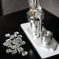 thumbnail image 2 of 600 Pcs Blank Button Making Supplies 25mm/1inch Back Button Pin Making Kit Metal Badge Parts For Bu, 2 of 5
