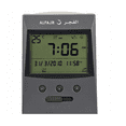 thumbnail image 1 of Alfajr Vertical Grey Islamic Muslim Prayer Digital Azan Table Desk Clock CS-03, 1 of 7