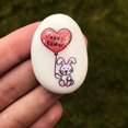 thumbnail image 1 of Easter Bunny Pocket Stone Gift Personalised Friendship Keepsake For Friends Easter Bunny Pocket Set Easter Gift Present For Best Friend Easter Pocket Bunny Gift,1X Stone Gift Clearance, 1 of 5