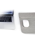 thumbnail image 2 of Laptop Cover Waterproof PU Storage Sleeve Bag cover laptop Notebook Computer Cover Replacement for MacBook, Grey, 14.1 inch, 2 of 8