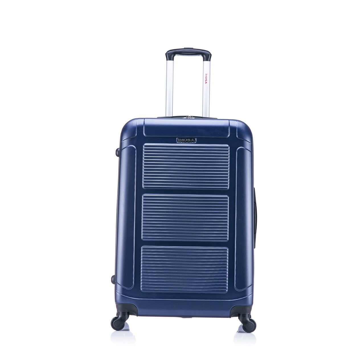 InUSA Pilot 28" Hardside Lightweight Luggage with Spinner Wheels, Handle, and Trolley, Blue