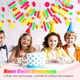 thumbnail image 3 of Moluckfu 1Jgo De Cumpleaños Con Serpentinas De Neón Para Y, 3 of 6
