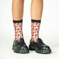 thumbnail image 4 of Naloa Ladybugs With Heart Spots Kids Socks Unisex Kids and Toddlers' Crew Socks, ,1 Pairs, 4 of 5