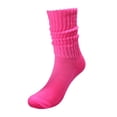 thumbnail image 3 of Jamicy Crew Socks for Women 3PC Cozy Cotton Slouchy Athletic Socks Slouch Boot Calf Workout Socks Fleece Floor Socks, 3 of 3