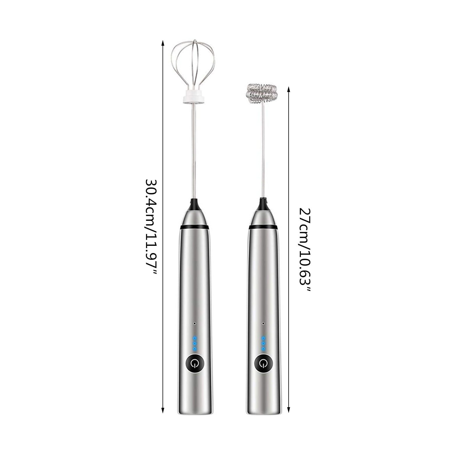 BQBQERT Handheld Milk Frother Electric Hand Foamer Drink Mixer for Coffee Frappe Hot Chocolate Whisk Frother
