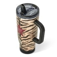 thumbnail image 2 of Cely x TAL 32oz Stainless Steel Skye Tumbler with Handle and Fip-up Straw, Tiger, 2 of 7