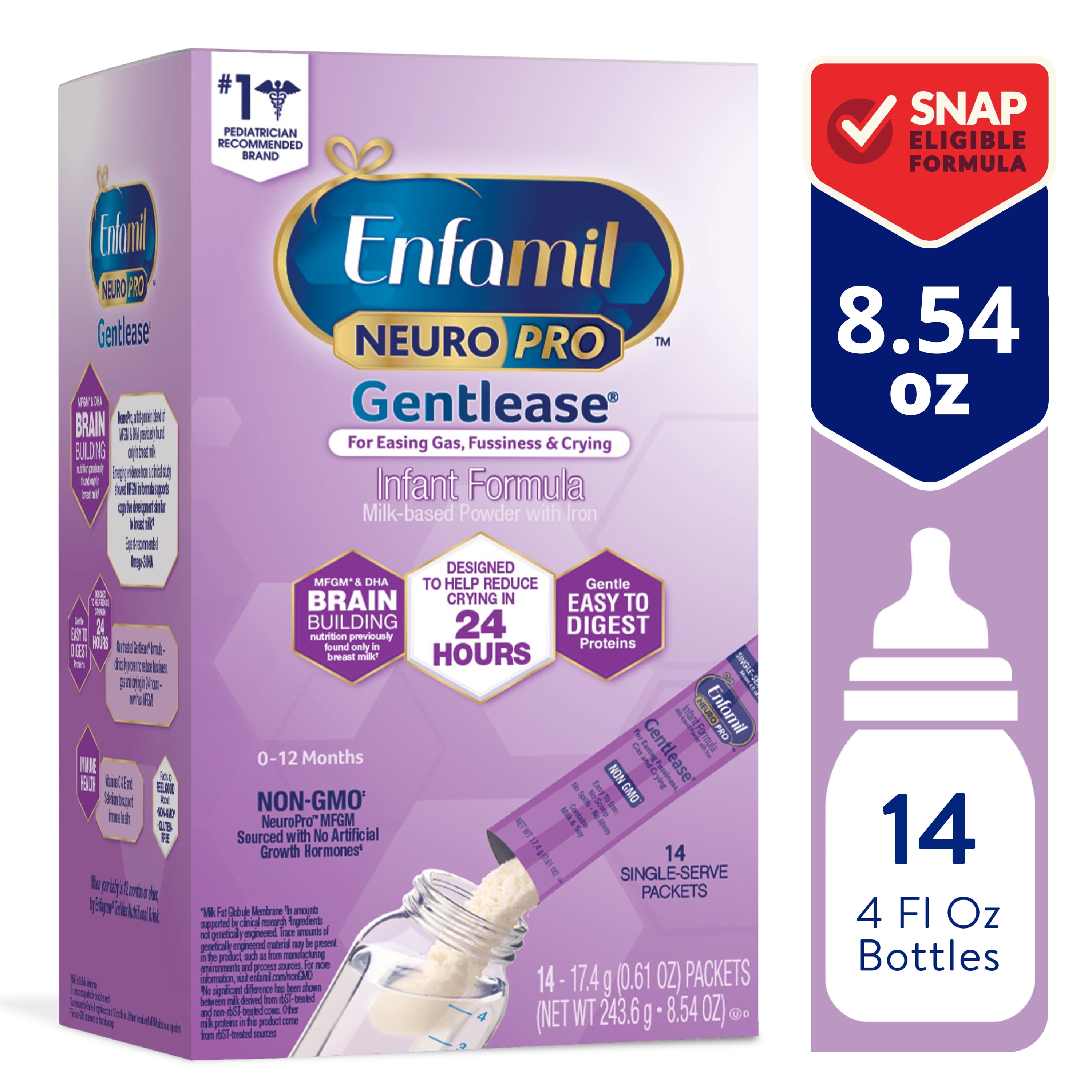 Buy Enfamil NeuroPro Gentlease Baby Formula Brain Building Nutrition