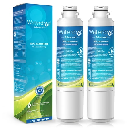 Samsung Refrigerator Water Filter DA29-00020B, HAF-CIN/EXP, 46-9101 Replacement By Waterdrop (Pack of (Best Aftermarket Refrigerator Water Filter)