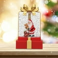 thumbnail image 4 of Linterna Navideña de Papá Noel, Farol de , Luz de Papá Noel, Linterna de Agua para Vacaciones, de Navidad, Decoración de Mesa Par Estilo A, 4 of 8