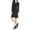 black, variant on Karen Kane Womens Abby T-Shirt Jersey Dress, Black, Small