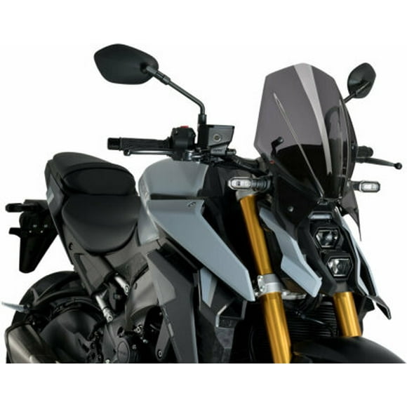 PUIG Naked New Generation Touring Windscreen, Dark Smoke