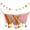 Multi-color, variant on Garland Bunting Flags Pennant Banner, 2.5 m Bunting Fabric, Bunting Outdoor Home Decorations, Garden Party Holiday Birthday Wedding Garland Decorations