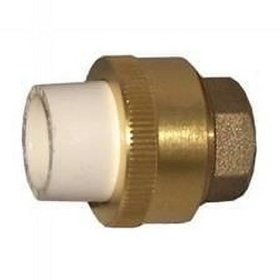 Nibco 123775 0.5 in. Brass Slip Union