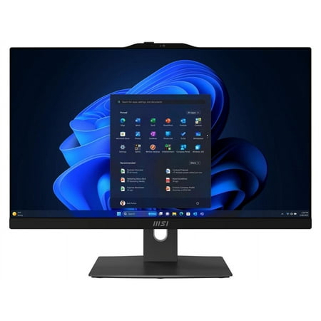 MSI - Modern AM242TP 23.8" Touchscreen All-in-One - Intel Core 3 100U - 8GB Memory - 512G SSD - Black