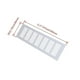 thumbnail image 3 of Vents Flues 4pcs Alloy Louvre Grille Air Vent Ventilation Cover 8pcs 30cm Silver, 3 of 3