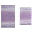 thumbnail image 2 of Home Weavers Gradation Rug Collection 100% Cotton Non-Slip Bathroom Rug Set Machine Washable Bathroom Rug-17"x24", Bath Rug- 21"x34", Purple Color 2 Piece Bath Rug set, 2 of 5