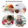 thumbnail image 4 of 15pcs Crayon Extender Oil Painting Stick Extender Crayon Sharpener Crayon, 4 of 9