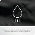 thumbnail image 3 of HTOOQ Queen Sheet Set HTOOQ 1800 UltraHTOOQ Soft Microfiber Queen Bed Sheets HTOOQ Double Brushed HTOOQ Queen Sheets Set HTOOQ Deep Pocket HTOOQ Bedding Sheets & Pillowcases (Queen, Black), 3 of 6