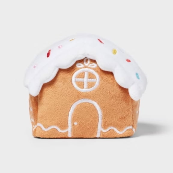 Christmas Gingerbread House Plush Décor