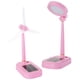thumbnail image 2 of Lámpara Lectura LED Ventilador Portátil 3 Aspas Escritorio Solar Y Juego para Emergencia, 2 of 9