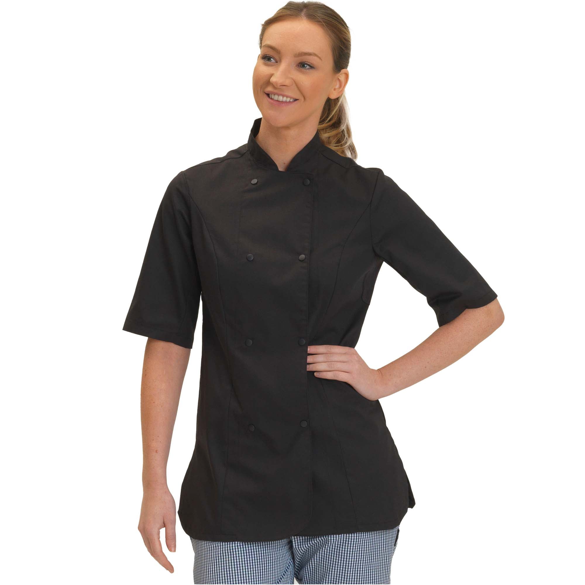 ladies fitted chef jacket