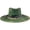 green, variant on Homburg Fedoras Hat with Exotic Ribbon Wool Felt Panama Hat Fedora Trilby Hats Classic Jazz Cap Panama Hats Church Jazz Cap For Travel Beach
