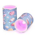 thumbnail image 7 of Yayeee Flameless Candles with Remote Flickering Battery Operated Multi Color Changing, Easter Bunny Pattern, 7 of 7