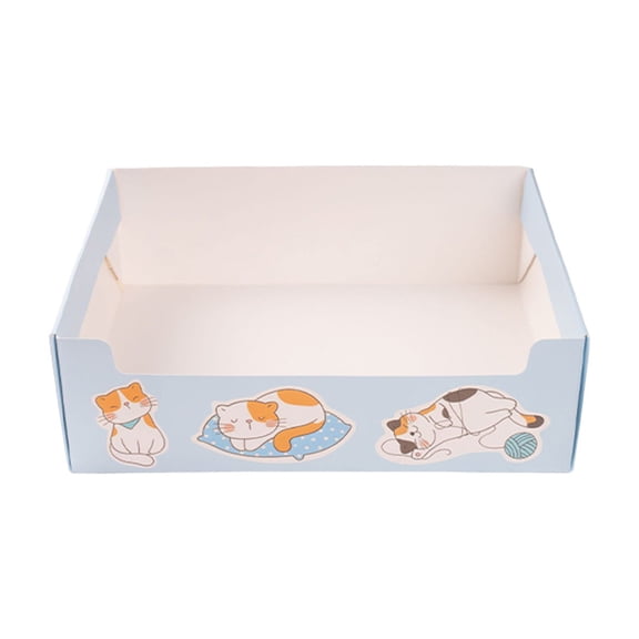 Portable Disposable Cat Litter Box for Travel, Foldable Large Capacity Cat Toilet for Outdoor Use, Lightweight, Easy to Clean, Hygienic Cat Supplies