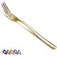 thumbnail image 1 of Juego de cubiertos de acero inoxidable de 6 piezas de 8 pulgadas, tenedores de postre, tenedores de mesa, tenedores de ensalada para el hogar., 1 of 5