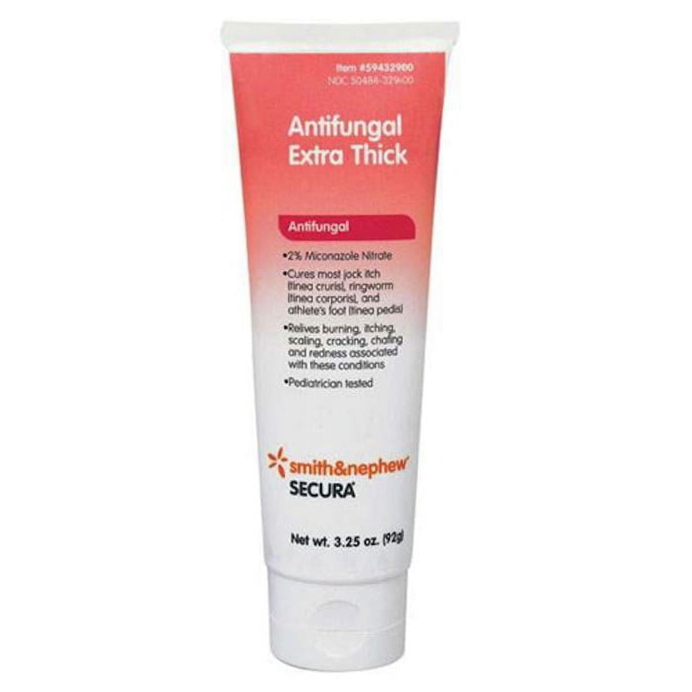 Secura Antifungal Greaseless Cream, 3.25 Oz., 2 Pack