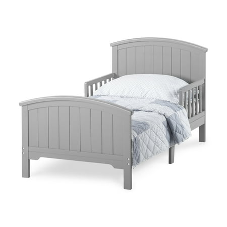 UPC: 0849801010401 | Forever Eclectic Hampton Toddler Bed with Rails Cool Gray