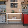 thumbnail image 6 of AmGood 14 in. x 48 in. Stainless Steel Table | Metal Utility Kitchen Prep Work Table | NSF, 6 of 9