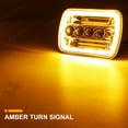 thumbnail image 3 of Quayub 2x For Toyota Pickup For Tacoma Hardbody 5x7 7x6" LED Headlights DRL Turn Signal, 3 of 14