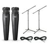 Electro-Voice Cobalt 4 Two Pack with Stands & Cables
