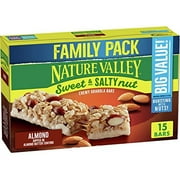 Nature Valley Granola Bars, Sweet And Salty Nut, Almond Granola Bars, 15 Ct