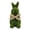 D, variant on Desktop Ornament Easter Bunny Flocked Figurines for Home Desktop Statues Indoor Seasonal for Living Rooms and Farmhouse Interiors